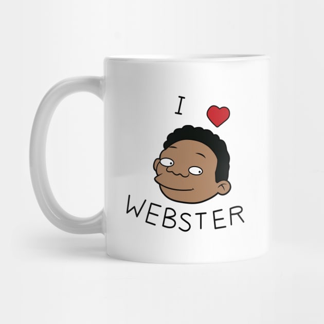 Flander's I LOVE WEBSTER by tvshirts